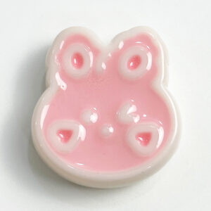06-Rice Nink Rabbit / About 21*23mm, aperture about 4mm (sold)