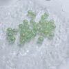 oly-772dbc273cfb52f14b1438ed11465802 Wholesale Purple Acrylic Pumpkin Beads UV Plated Glow in the Dark DIY Phone Charm Keychain Jewelry Making Supply