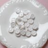 Wholesale Stylish Acrylic Four-Leaf Clover Beads Pink Baking Paint Loose Beads for DIY Phone Charm Jewelry Accessory