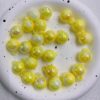 Wholesale Electroplated Acrylic Two-Tone Purple Starry Luminous Beads - DIY Phone Strap, Keychain & Car Charm Fashion Accessory