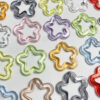 oly-7832dc99f06564aedb0fb4fde32e70af Wholesale 30mm Clear Acrylic Hollow Star Loose Beads for DIY Jewelry, Phone Charms, Car Hanging - Stylish Jewelry Accessory, Boutique Resale