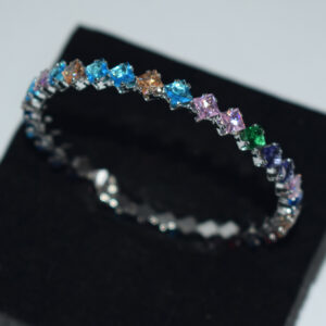 Sl-1238- bracelet silver plated color 4