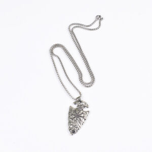 Shield pendant necklace