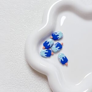 15-sapphire blue / Size is about 20*12*5mm, hole diameter is about 2.5mm