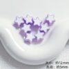 oly-79285ba487bdd84e33e055f705e85262 Wholesale Acrylic Painted Two Tone Star Loose Beads 12mm Large Hole for DIY Phone Chain and Jewelry Making
