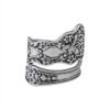 oly-7937af22fe92a8e3186888633329531a Wholesale Retro Floral Ring Antiqued Silver Tone Zinc Alloy Jewelry Accessory