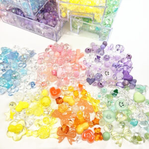 oly-79412978f4df68b226c4a7b38238667f Wholesale Assorted Acrylic Loose Beads 50g for DIY Phone Charms Hair Accessories Jewelry Making