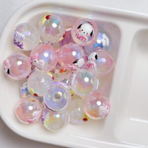 07-Random Color Mixing / The size is about 16mm, the aperture is about 4mm