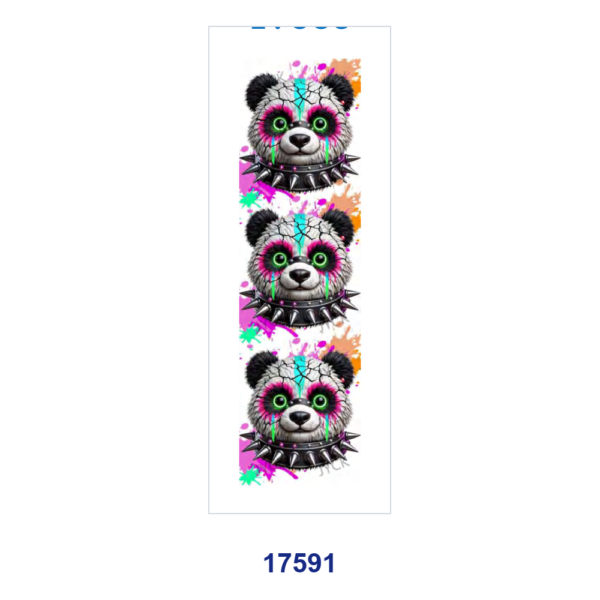 oly-79e16d2380d53f64ab1a6e54bebbc77e Wholesale 2/8/16pcs Neon Gra Gothic Cute Monster Animal Pen and Bookmark Stickers UV DTF Wraps