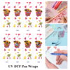 oly-7a1ecf81a423ea4d06ca669072539e52 Wholesale 2/8/16pcs Retro Summer Vibe Spooky Character Watermelon Palm Tree Sun Luggage Travel Print Pen and Bookmark Stickers UV DTF Wraps OLY Exclusive