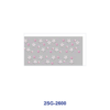 Wholesale 8pcs Strawberry Star Striped Star Print 3oz Cup Stickers Wrap OLY Exclusive