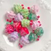 oly-7a6598157c068ef6e414834c3e1cb860 Wholesale Stylish Acrylic Christmas Tree Beads, UV Plated Green, DIY Accessory for Phone Charm and Bag Decoration