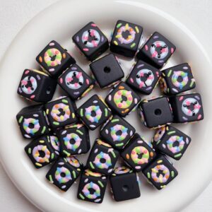 04-Black / The size is about 16mm, the aperture is about 4.2mm