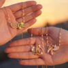 oly-7abcf6ce1eb4224cf0752a0ceefc18f7 Wholesale Copper Electroplated Ballet Sports Theme Charm Necklace Fashion Jewelry Accessory For Boutique Resale