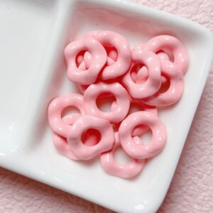 05-light pink / Size is about 16mm, inner ring is 6.5mm