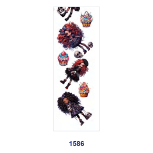 1586 / 8pcs / 11*3.2cm