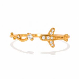 Airplane open ring
