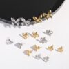 oly-7c22638b6b0b178ffd6ed788b8e1d4e7 Wholesale Stainless Steel Mirror Finish Heart Earrings Minimalist French Style Trendy Jewelry Accessory For Women