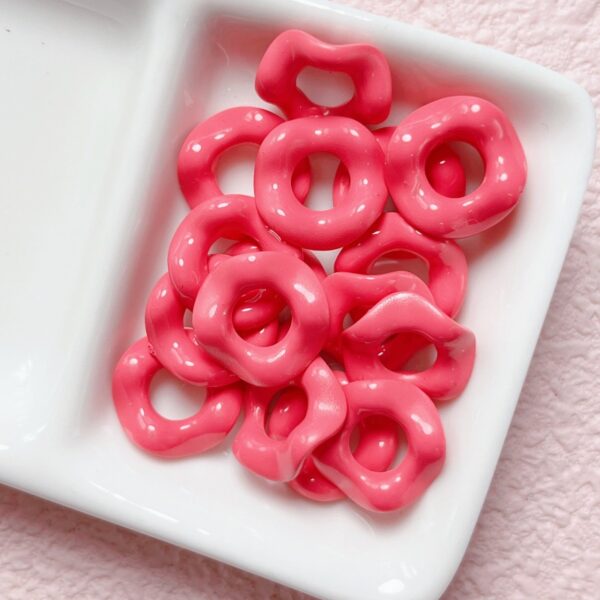 oly-7c453ef517d2d96ef6f725baad3c88ea Wholesale Colorful Acrylic Paint Finish Wavy Spacer Beads for DIY Jewelry Making Bracelet Charms and Craft Projects
