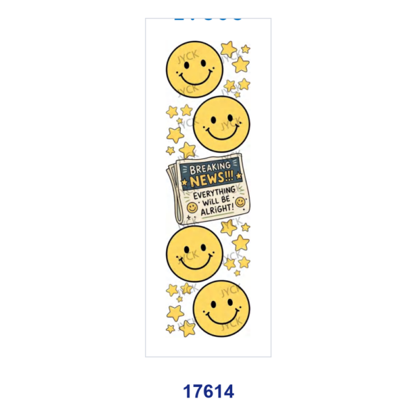 oly-7c50388bc90946498c4e5671300d003d Wholesale 2/8/16pcs Pastel Kawaii Inspirational Cartoon Style Pen and Bookmark Stickers UV DTF Wraps