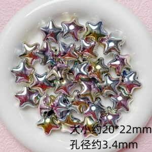 14-fat five-pointed star / See pictures for size (sold by the piece)