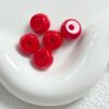 oly-7cc58707eeccf6e6384fb8d254798ad3 Wholesale Acrylic Baking Paint Orange Slanted Barrel Beads for DIY Phone Chain Bag Charm, Chic Fashion Accessory, Boutique Resale Gift