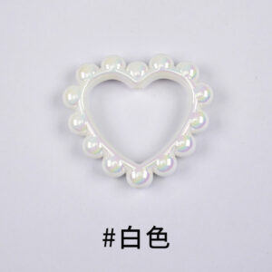 20-White / Size is about 39 * 43mm, aperture is about 2.6mm