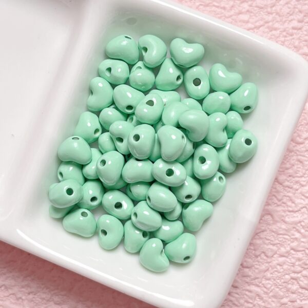 oly-7cdebbbf97f68a451781f4e02bac4e9f Wholesale Chic Rainbow Heart Alloy Painted Loose Beads for DIY Phone Charm