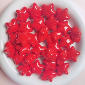 03-Red / The size is about 22 * 23mm, and the aperture is about 2.8mm