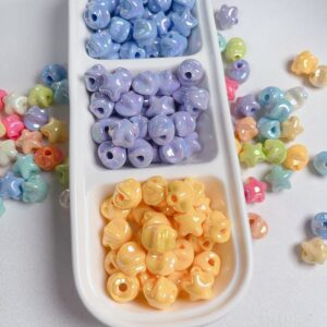 13-Random Color Mixing / The size is about 15.6mm, and the hole diameter is about 4.5mm