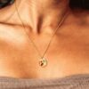 oly-7d0d651decfc139c01ade73f27899f6b Wholesale Titanium Steel Colored Zircon Mom Necklace December Birthstone Choker Chic Fashion Accessory
