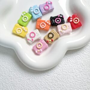 12-randomly mix colors / Size is about 20*15mm, hole diameter is 2mm