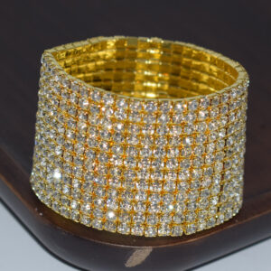 12 rows of golden White Diamond