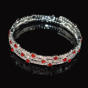 3 rows silver white red sl-1033