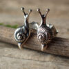 Wholesale Retro Cute Snail Earrings Ethnic Style Zinc Alloy Silver Jewelry Accessory Boutique Resale