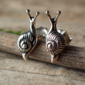 oly-7e21192d04c880435efdd911d6975160 Wholesale Retro Cute Snail Earrings Ethnic Style Zinc Alloy Silver Jewelry Accessory Boutique Resale