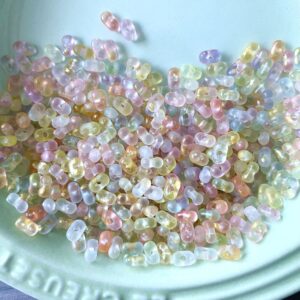 12-luoying colorful / Size about 4*6mm