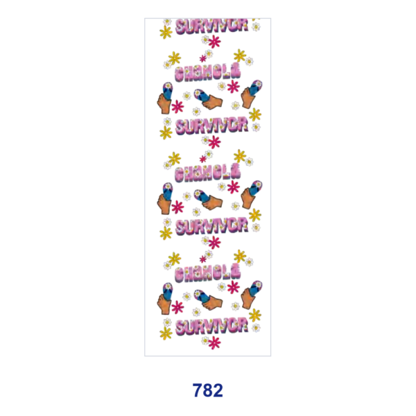 Wholesale 2/8/16pcs Boho Floral & Heart Text Art Print Pen and Bookmark Stickers UV DTF Wraps OLY Exclusive