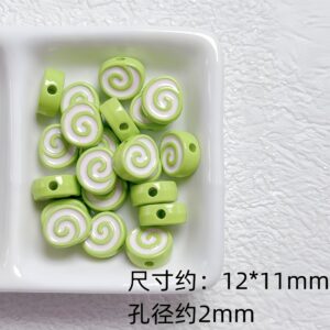 05-fruit green / See pictures for size (sold by the piece)