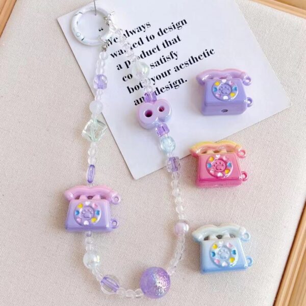 oly-7f2e2bd357cf647b57fa75c632c567eb Wholesale Cute Cartoon UV Coated Acrylic Beads DIY Phone Charm Jewelry Making Fashion Accessory Boutique Gift