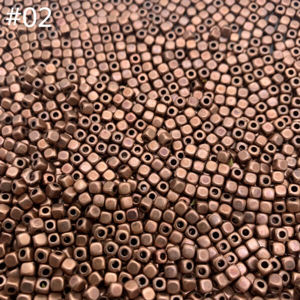 oly-7f3ca76298606b4a282f7dc3275bc066 Wholesale 200pcs 3mm Electroplated Ancient Bronze Square Plastic Spacer Beads for DIY Jewelry Making Craft Supply