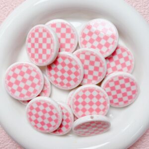 05-pink / Size is about 32mm, hole diameter is about 2.5mm