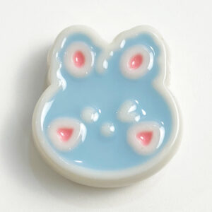 07-M Blue Rabbit / About 21*23mm, aperture about 4mm (sold)