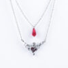 oly-7fb2f68036197760456037b202acfb59 Wholesale Dark Punk Love Heart Drop Necklace Chic Fashion Accessory For Gift And Boutique Resale