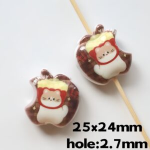 02-french fries cat / See pictures for size (sold by the piece)