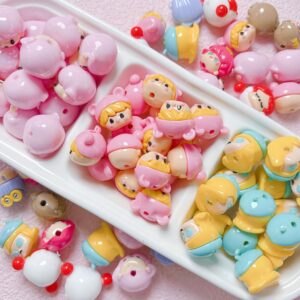 oly-807789d70b7c107c48cfc34d33ae440c Wholesale Electroplated Resin Cartoon Beads for DIY Phone Charm Keychain Craft Supply OLY Exclusive