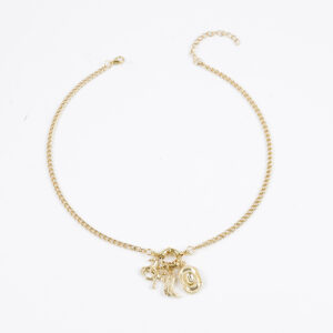 Horse boots cowboy hat necklace