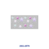 Wholesale 8pcs Pastel Color Star Glitter Print 3oz Cup Stickers Wrap OLY Exclusive