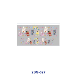 2SG-027 / 8pcs / 16*7cm