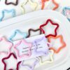 oly-8146f73237d6775c8d0980f8ca0d9300 Wholesale Colorful Painted Metal Five-Pointed Star Spring Buckle DIY Accessory for Bag Charm Keychain Craft Supply
